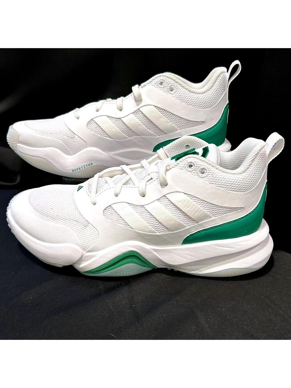 adidas Mahomes 2 Impact FLXJ Sneakers "White/Green" Youth/Men 5.5 | NWT
